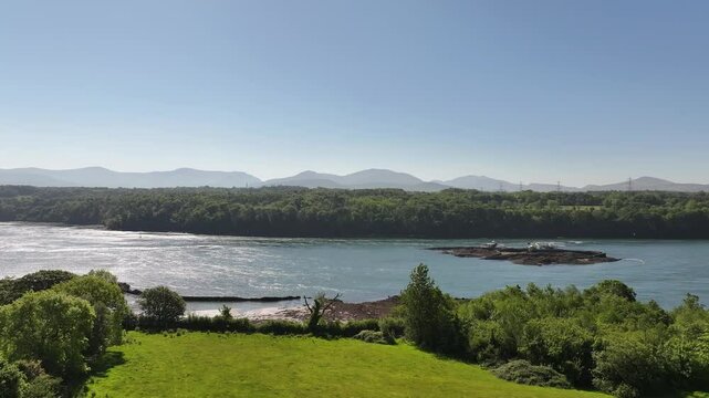 Menai Straits, Anglesey, Wales, United Kingdom