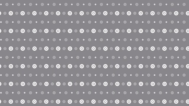 Grey Polka Dot Seamless Pattern.