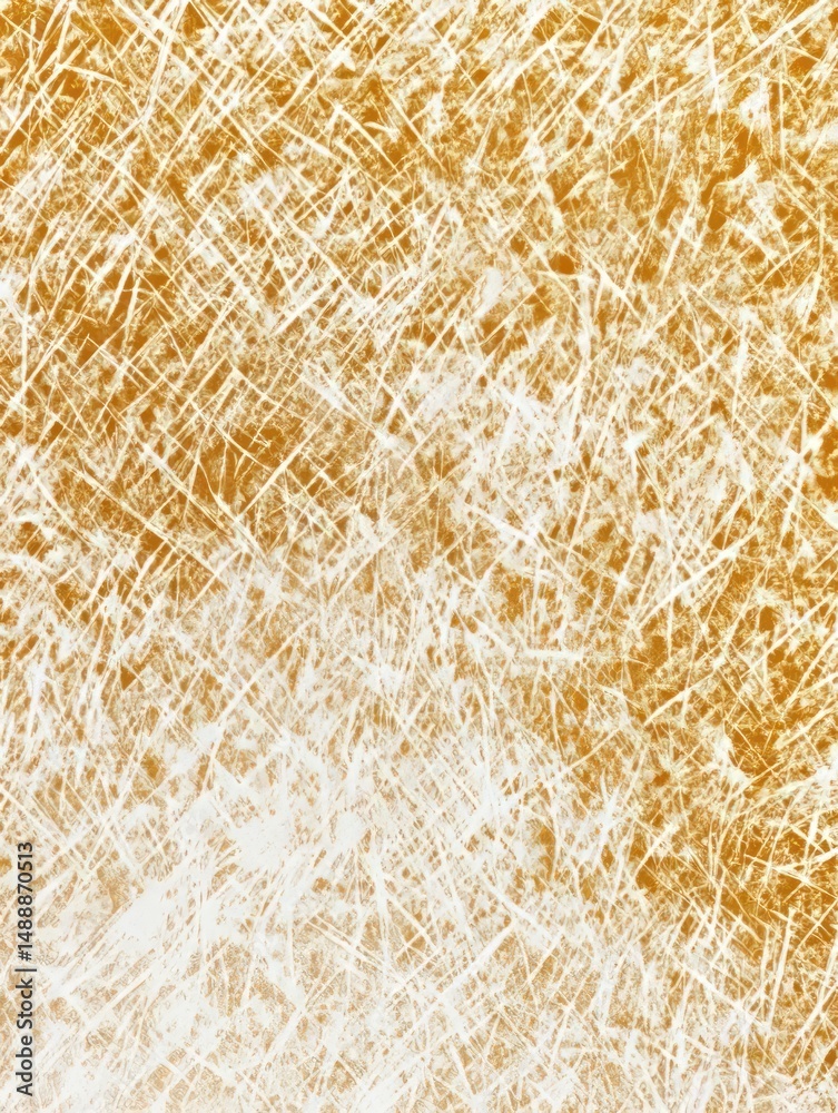 Poster Abstract golden texture with intricate lines and patterns creating a dynamic visual experience