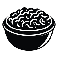 cake in a bowl