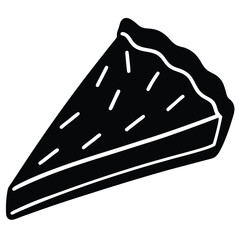 vector illustration of a pyramid