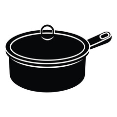 stainless steel pan with lid