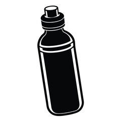 vector illustration of a bottle
