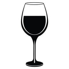 glass of red wine