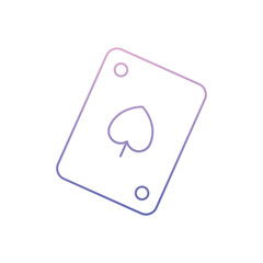 Ace Card Vector icon
