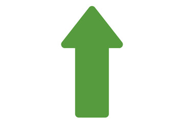 green arrow up direction transparent background png file type