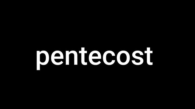 business word on black background