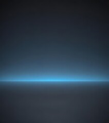 Obraz premium Subtle blue gradient, dark to light transition, sky, soft