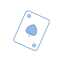 Ace Card Vector icon
