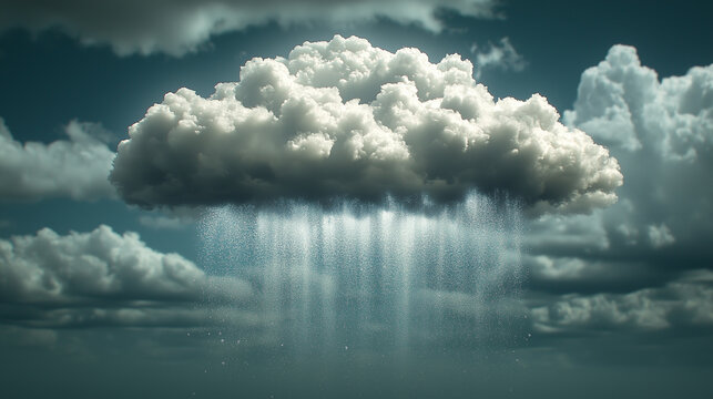 Artificial rainfall uses cloud seeding to cool clouds and trigger droplet formation, causing precipitation through human intervention.