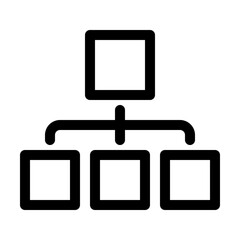chart line icon. Vector format with fully editable strokes, business series.