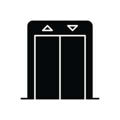 Mall Entrance Vector icon
