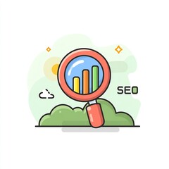 Obraz premium seo search ranking icon