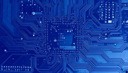 Abstract circuit board futuristic technology processing background digital computer