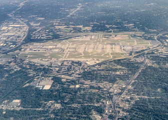 Hartsfield–Jackson Atlanta International Airport Aerial Photo