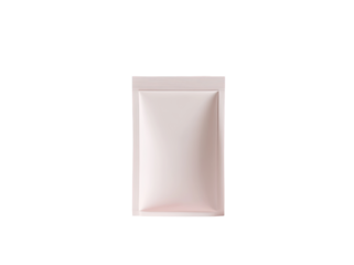 Blank pale pink pouch