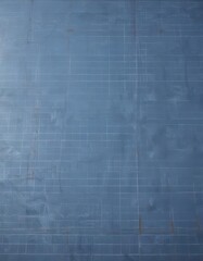 Blueprint style photo with realistic grid, faded blue tones ,  faded,  photo,  technical drawing