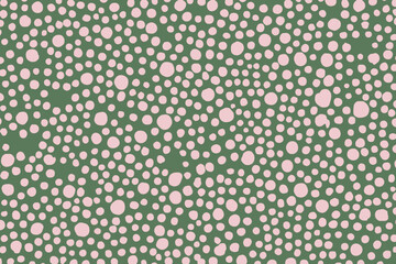 Polka Dot Seamless Background Pattern � Dotted Circle Texture Template Vector