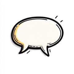 Fototapeta premium Speech Bubble Saying 