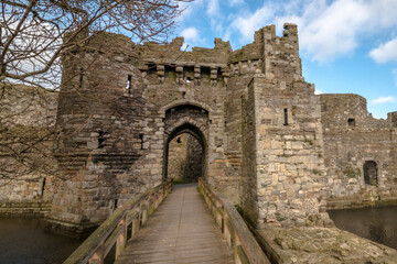 Obraz premium Views from Beaumaris Castle, Wales