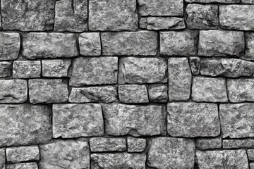 Obraz premium Gray Stone Wall Texture (1)