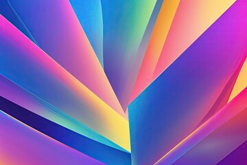 Fototapeta premium Dynamic Gradient Background Art with Fluid Trapezoidal Shapes for Contemporary Digital Media and Advertising