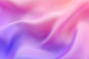 Obraz premium Pastel tone purple pink blue gradient defocused abstract photo smooth lines pantone color background