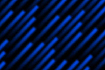 Electric Blue Neon Diagonal Light Streaks Abstract Background