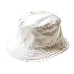 Urban Bucket Hat with a Modern Cut and Minimalist E Isolated on Transparent Background