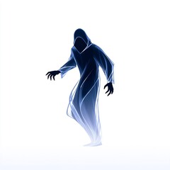 shadowy ghost specter with wisps 