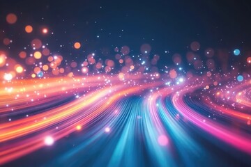 Obraz premium Abstract vibrant motion blur background