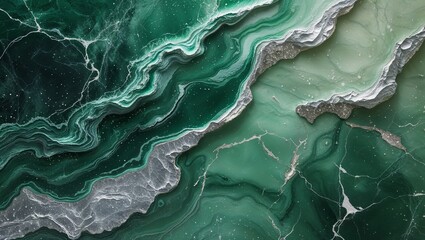 c green color marble like ocean waves