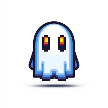 recommend clip art: Pixel Ghost from Retro Arcade 