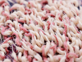  Hand-Knotted Rug Fiber