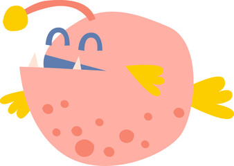 Anglerfish Paper Cut