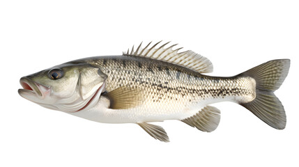 Fototapeta premium bass fish transparent background png