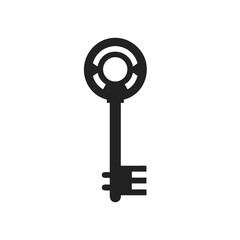 Key to Success Concept – Vector Illustration Symbolizing Achievement, Opportunity, and Growth