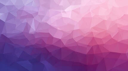 Low-Detail Polygon Background in Pink Purple Gradient