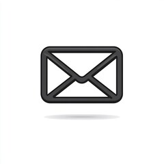 Minimalist Email Envelope Icon