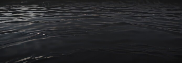 Dark, glassy water, subtle ripples, minimalist background,  glassy,  deep