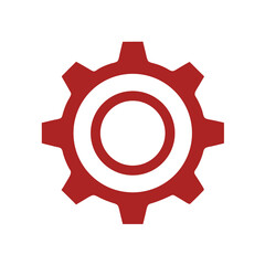 Gear Wheels Icon – Vector Illustration Representing Settings, Mechanics, and Engineering Concepts