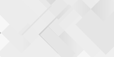 Abstract White Geometric Background with 3D Cubes and Light Gray Texture