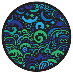 round ornamental round ornament