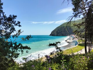 tropical beach in thailand