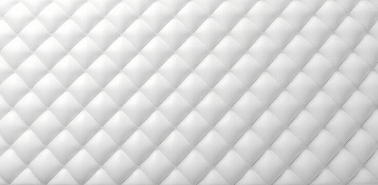 White diamond pattern upholstery texture background