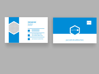 A Bandel of 5 templates Creative Corporate Business  Flyer Design Business Card  template with blue and red colour