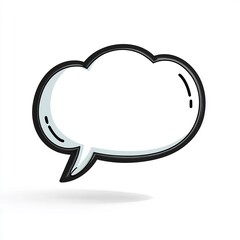 Mother hug speech bubble love icon