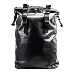 Rugged Waterproof Dry Bag with Functional Design Isolated on Transparent Background