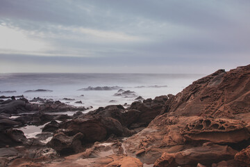 Pacific Ocean Rock Formation