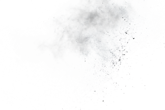 Abstract White Powder Explosion on Black Background High Resolution Image